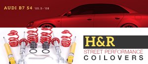 Audi B7 S4 H&R Street Performance Coilovers