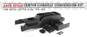 VW MKIV Jetta 2.0L Center Console Conversion