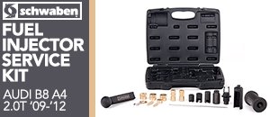 Audi B8 A4 2.0T Fuel Injector Service Kit