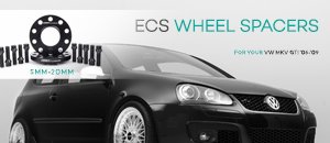 VW MKV GTI ECS Wheel Spacers