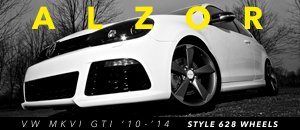 VW MKVI GTI Alzor Style 628 Wheels