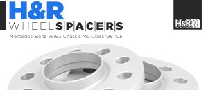 Mercedes-Benz W163 ML-CL-Class H&R Wheel Spacers