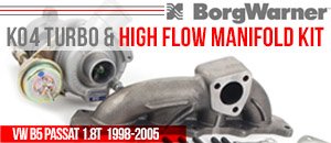 VW B5 Passat 1.8T K04 Turbo & ATP Manifold Kit