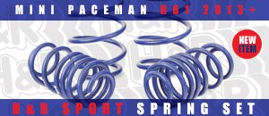 MINI Paceman R61 H&R Sport Springs