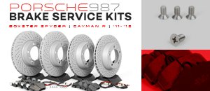 Porsche 987.2 Boxster Spyder/Cayman R Brake Kits