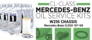 Mercedes-Benz W216 CL550 Oil Service Kits