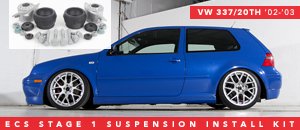 VW 337/20th ECS Suspension Install Kit