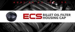 Audi B6 S4 ECS Billet Aluminum Oil Filter Housing Cap