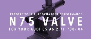 Audi C5 A6 2.7T N75 Valve