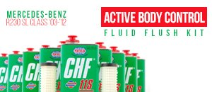 Mercedes Benz R230 Active Body Control Fluid Flush Kit