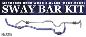 Mercedes-Benz W203 C-Class H&R Sway Bars
