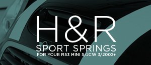 R53 MINI Cooper S / JCW H&R Sport Springs