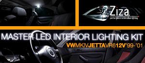 VW MKIV Jetta VR6 12v Ziza LED Interior Lighting Kit
