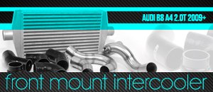 Audi B8 A4 2.0T Front Mount Intercooler Kit
