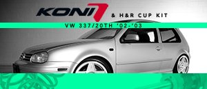 VW 337/20th Koni & H&R Cup Kits