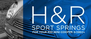 MINI R50 Cooper H&R Sport Springs
