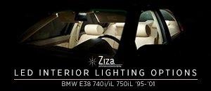 BMW E38 7-Series Ziza LED Interior Lighting Kits