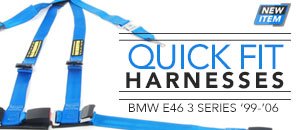 BMW E46 3-Series Non-M Schroth Quick Fit Harnesses