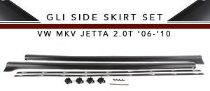 VW MKV Jetta 2.0T GLI Side Skirt Set