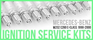 Mercedes-Benz W202 C280 C-Class Ignition Service Kits