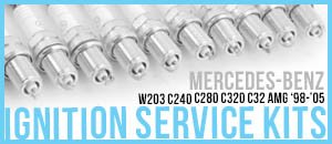 Mercedes-Benz W203 C-Class Ignition Service Kits