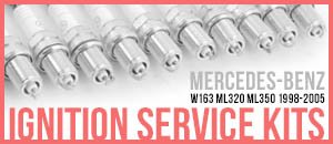 Mercedes-Benz W163 ML-Class Ignition Service Kits