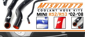 MINI R52/R53 Mishimoto Radiator Hose Kits