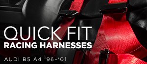 Audi B5 A4 Schroth Quick Fit Racing Harnesses