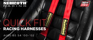 Audi B5 S4 Schroth Quick Fit Racing Harnesses