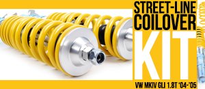 VW MKIV GLI 1.8T FK Street-Line Coilovers