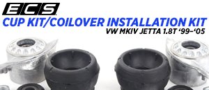 VW MKIV Jetta 1.8T ECS Cup Kit/Coilover Install Kit