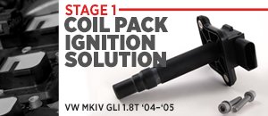 VW MKIV GLI 1.8T Stage 1 Coil Pack Ignition Solution