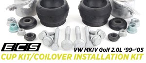 VW MKIV Golf 2.0L ECS Cup Kit/Coilover Install Kit