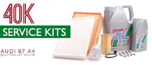 Audi B7 A4 2.0T Quattro 40K Service Kits