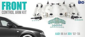 Audi B6 A4 30v Complete Front Control Arm Kit