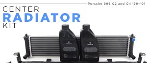 Porsche 996 C2 & C4 Center Radiator Kit