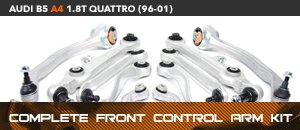 Audi B5 A4 1.8T Quattro Front Control Arm Kit