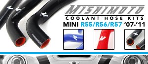 MINI R55/R56/R57 Mishimoto Radiator Hose Kits