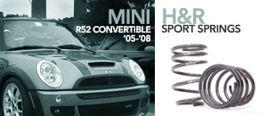 Mini R52 Convertible H&R Sport Springs