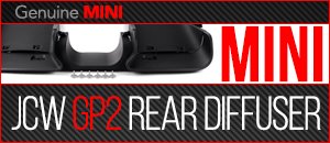R57 MINI Cooper S/JCW GP2 Rear Diffuser