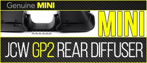 R58/R59 MINI S/JCW GP2 Rear Diffuser