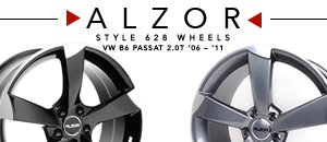 VW B6 Passat 2.0T Alzor Style 628 Wheels
