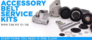 BMW E46 M3 Accessory Belt Kits