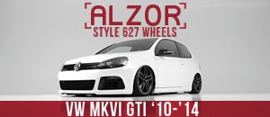 VW MKVI GTI Alzor Style 627 Wheels