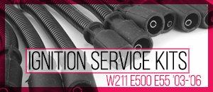 Mercedes-Benz W211 E500 E55 Ignition Service Kits
