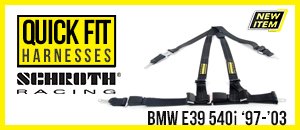BMW E39 540i Schroth Quick Fit Harnesses