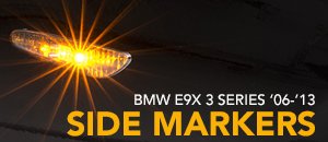 BMW E9x 3 Series Ziza Side Markers 