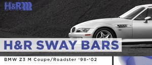BMW Z3 M H&R Sway Bars