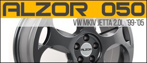 VW MKIV Jetta 2.0L Alzor Style 050 Wheels