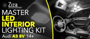 Audi A3 8V Ziza Interior LED Lighting Kits